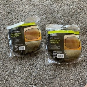 Two 2-packs of Auto Window Shades (4 total)